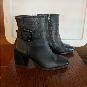 Paul Green Black Ankle Boots